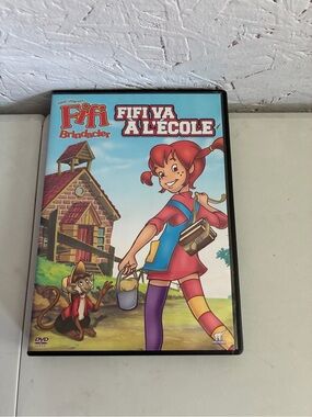 Fifi Brindacier - Fifi Va à L'École DVD (Red & Multicolor)